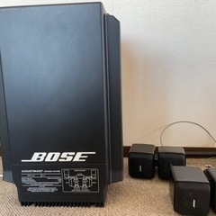 【希少】BOSE スピーカー　※値下げ交渉応じます。BOSEラジオおまけ付き！
