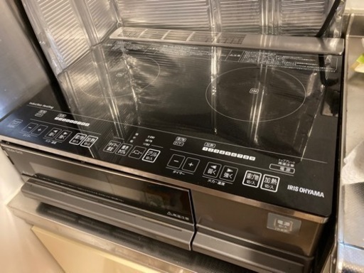 【値引き可】2口IHコンロ(使用歴5か月)