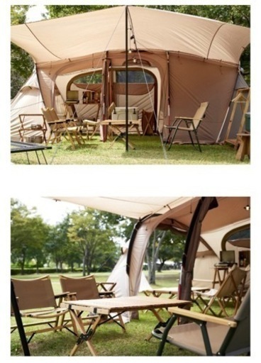 新品！未開封！《クワトロアーチ2ルームテント+rf》