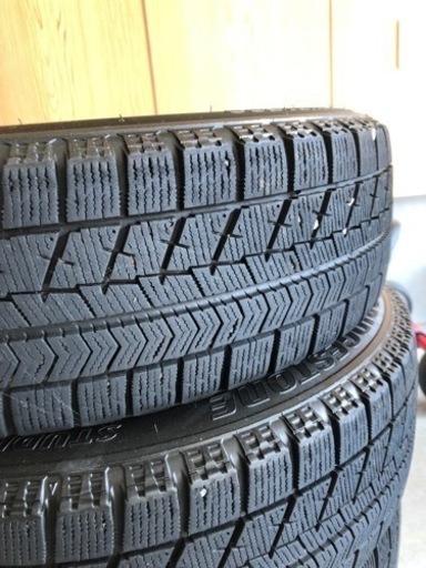 2017年製造  14インチホイール付きスタッドレス BS VRX