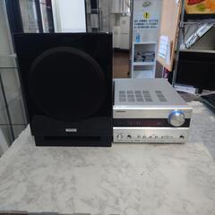 欠品の為大幅値下! ONKYO AVアンプ　サブウーファー2点セ...