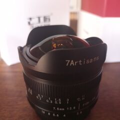 7artisans 7.5mm F2.8 II V2.0 魚眼レンズ