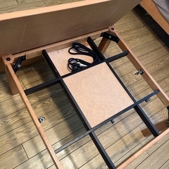コタツ机譲りますの画像