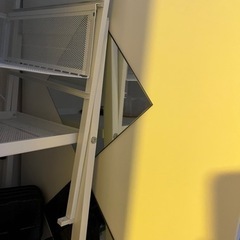 姿鏡収納家具 IKEAイケアオシャレ家具 PAX パックス ワードローブフレーム VIKEDAL ヴィーケダールの画像