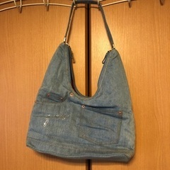 【あげます10/19までのお渡し】デニムバッグ