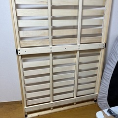 セミダブルベッドフレーム&マットレスの画像