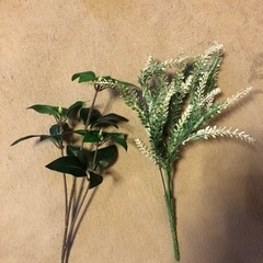 【お取引先決まりました　あげます　引越し処分直前】フェイクグリーン小物の画像