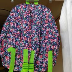 韓国花柄リュックの画像