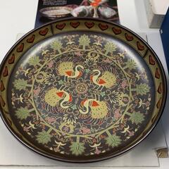 【再値下げ！】箱入り未使用/湯呑+茶卓、菓子皿　タージマハールの画像