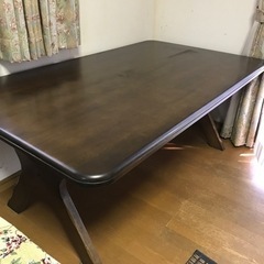 更に値下げ‼️ダイニングテーブル購入価格は89,800円だったと記憶しています