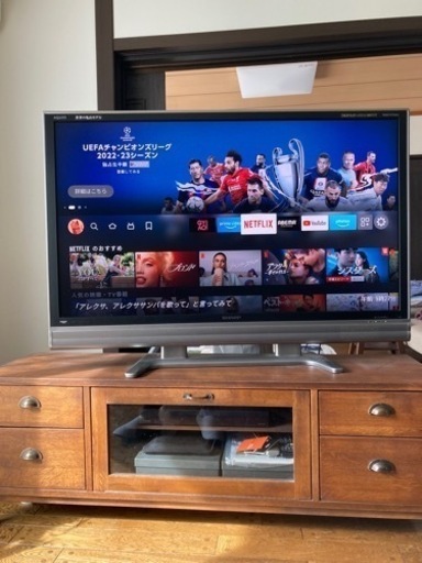 ◉SHARP AQUOS 52インチTVフルハイビジョン ◉Fire TV Stick 4K