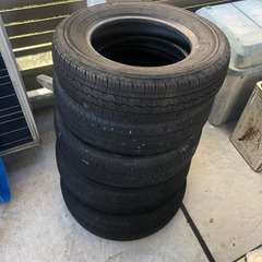 廃タイヤあげます。