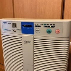 【あげます　10/19まで。引越し処分直前】空気清浄機　サンヨー　ABC-S12の画像