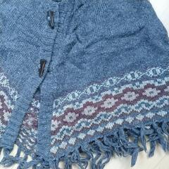 ポンチョ数回着用☆美品の画像