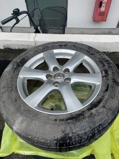 トヨタ純正17インチアルミホイール　値下げしました