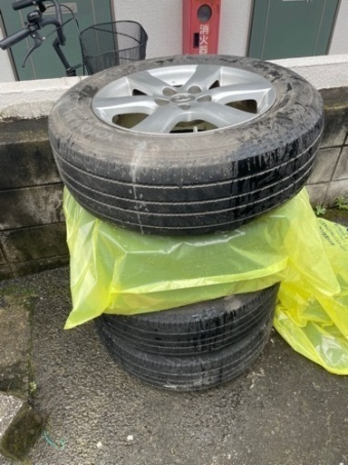 トヨタ純正17インチアルミホイール　値下げしました