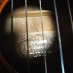 【和泉】配送可!! 1970年代？ 良品 音だし確認済 古いギター YAMAHA G-80A ヤマハ ガットギター クラシックギターの画像