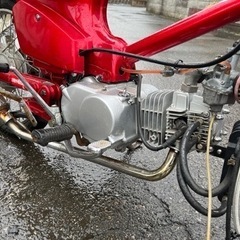 ホンダ　スーパーカブ　チョッパー  125cc バイク　カブ　中古　車体の画像