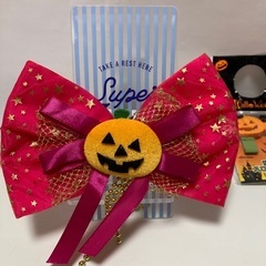 COBE COBEハロウィンぬいぐるみ、ハロウィンリボン、クリップ、けしごむの画像