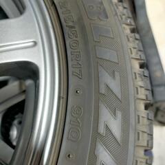 215/50r17 ブリジストン　スタットレス　8部山　タイヤのみの画像