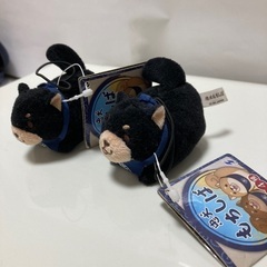 忠犬もちしば　ぴょーんゆびパぺクリーン(ごま2体)