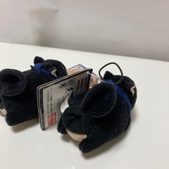忠犬もちしば　ぴょーんゆびパぺクリーン(ごま2体)の画像