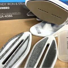ツインバード ハンディーアイロン＆スチーマー SA-4086 BL/ブルー  ハンディアイロン TWINBIRD ☆ 札幌市白石区 白石店 の画像