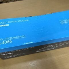 ツインバード ハンディーアイロン＆スチーマー SA-4086 BL/ブルー  ハンディアイロン TWINBIRD ☆ 札幌市白石区 白石店 の画像