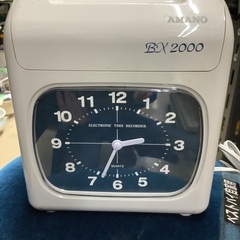 アマノ タイムレコーダー BX2000 管E221015EK (ベストバイ 静岡県袋井市)