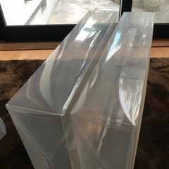 シューズボックス ロングブーツ用 2点の画像