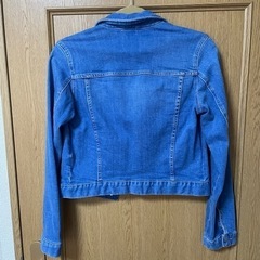 美品★ZARAデニムジャケットＳの画像