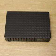 SEAGATE 3.5インチ HDD 外付けハードディスク 2TB USB3.2(Gen1)対応 TV録画対応 ブラック SGD-MY020UBKの画像