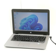 保証付 高速SSD Wi-Fi有 12.5型 ノートパソコン HP 820 G3 中古美品 第6世代Core i5 8GB 無線 Bluetooth カメラ Windows11 Office
