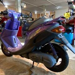 □YAMAHA SUPER JOG Z 3YK ヤマハ スーパー ジョグ ゼット パープル 4856km 50cc 実動! 原付 原チャリ スクーター バイク 札幌発★の画像