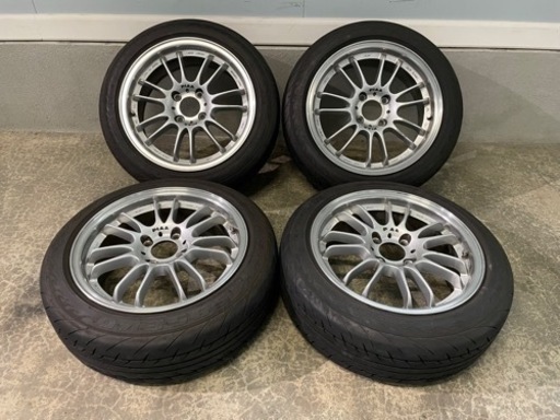 夏タイヤ15インチ 6.5J+45 バリ山165/55R15 ムーヴ　ミラ　タントなどに！