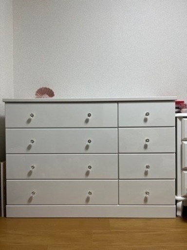 4段チェスト　ホワイトタンス