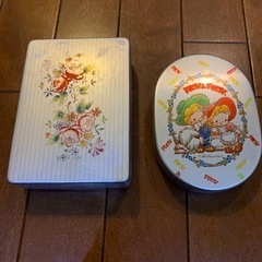 レトロ アルミ弁当箱 2個