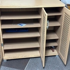 下駄箱　靴箱　傷ありの画像