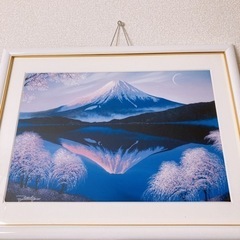 ジョン・ラッテンベリー絵画 富士山の画像