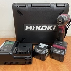 ハイコーキ 充電式インパクトドライバ WH36DC2XPRSフレ...