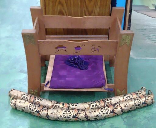 和太鼓 鳳凰印御太鼓 長胴太鼓 堀田新五郎 打楽器 打面33×33 本体高さ約42