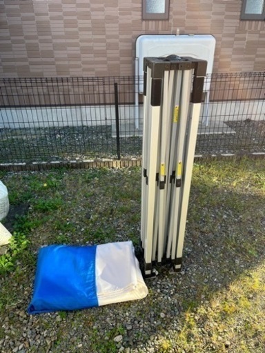 かんたんてんと3 (スチール&アルミ複合)(2.4m×2.4m)