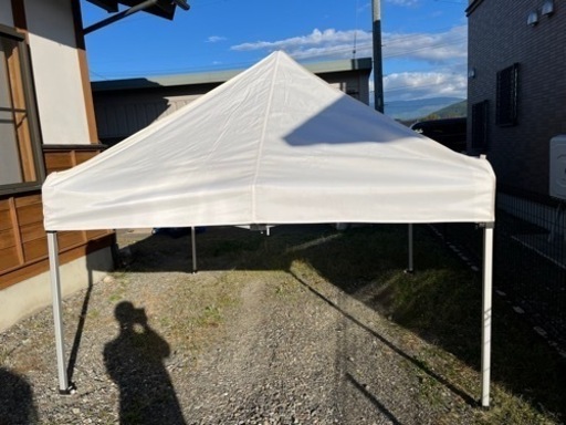 かんたんてんと3 (スチール&アルミ複合)(2.4m×2.4m)
