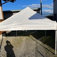 かんたんてんと3 (スチール&アルミ複合)(2.4m×2.4m)