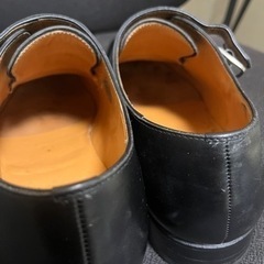 革靴 24.5c銀座ワシントン ダブルモンクの画像