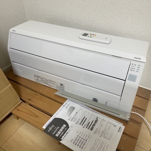 富士通エアコン　6畳　ワンシーズンのみ　2021年製造