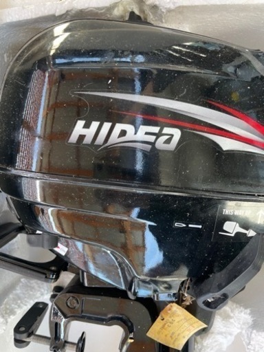 【未使用】HIDEA HDF2.5 船外機 2.5馬力 釣りボード ジギング