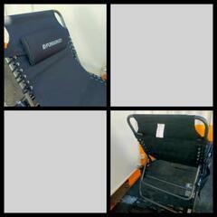 ■取引決定済■FUNDANGO  折りたたみ キャンプ 椅子 お昼寝ベッド アウトドアチェア リクライニングの画像