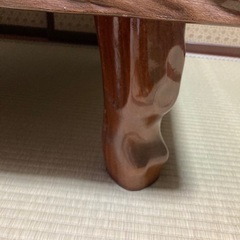 和風座卓テーブルの画像