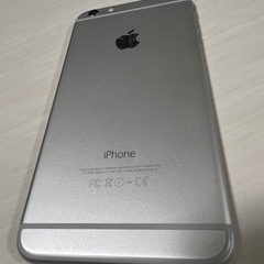 【au限定】iPhone6 Plus 128GB シルバー SIM未解除中古品の画像